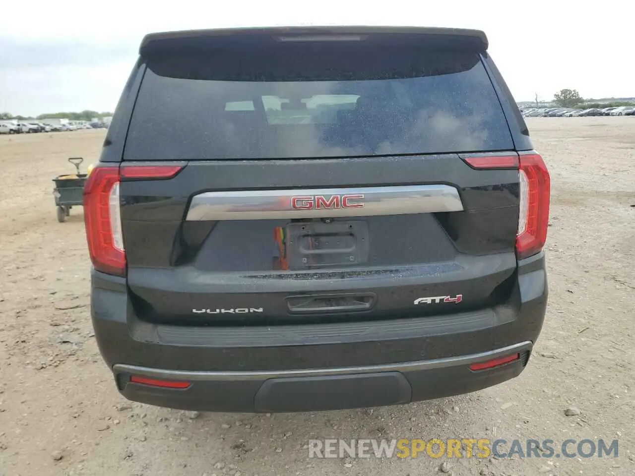 6 fotografías del automóvil dañado 1GKS2CKDXMR417491 GMC YUKON 2021
