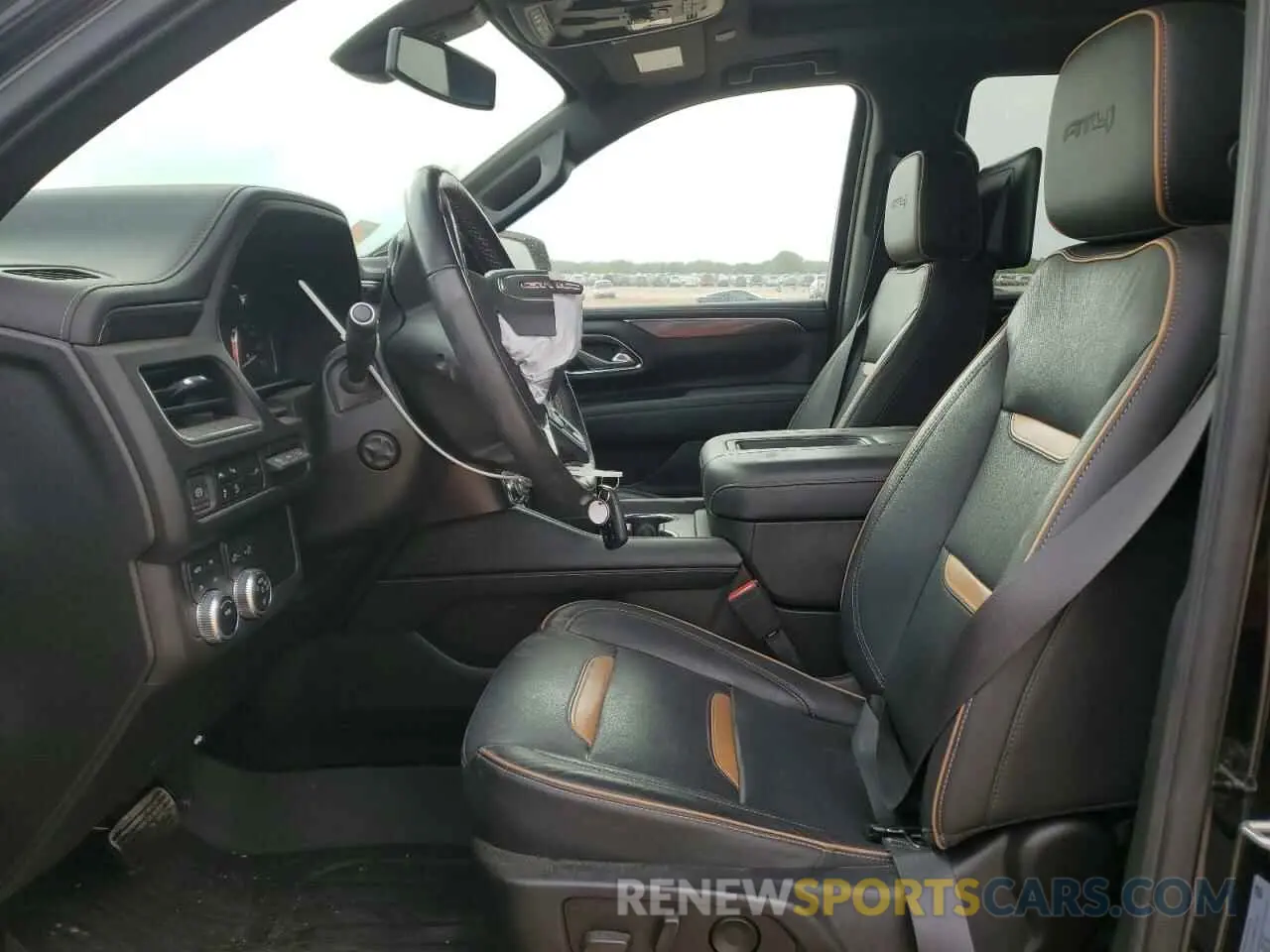 7 fotografías del automóvil dañado 1GKS2CKDXMR417491 GMC YUKON 2021