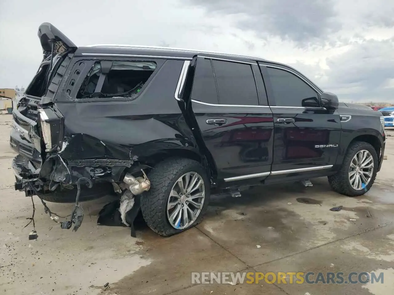 3 fotografías del automóvil dañado 1GKS2DKL0MR149581 GMC YUKON 2021