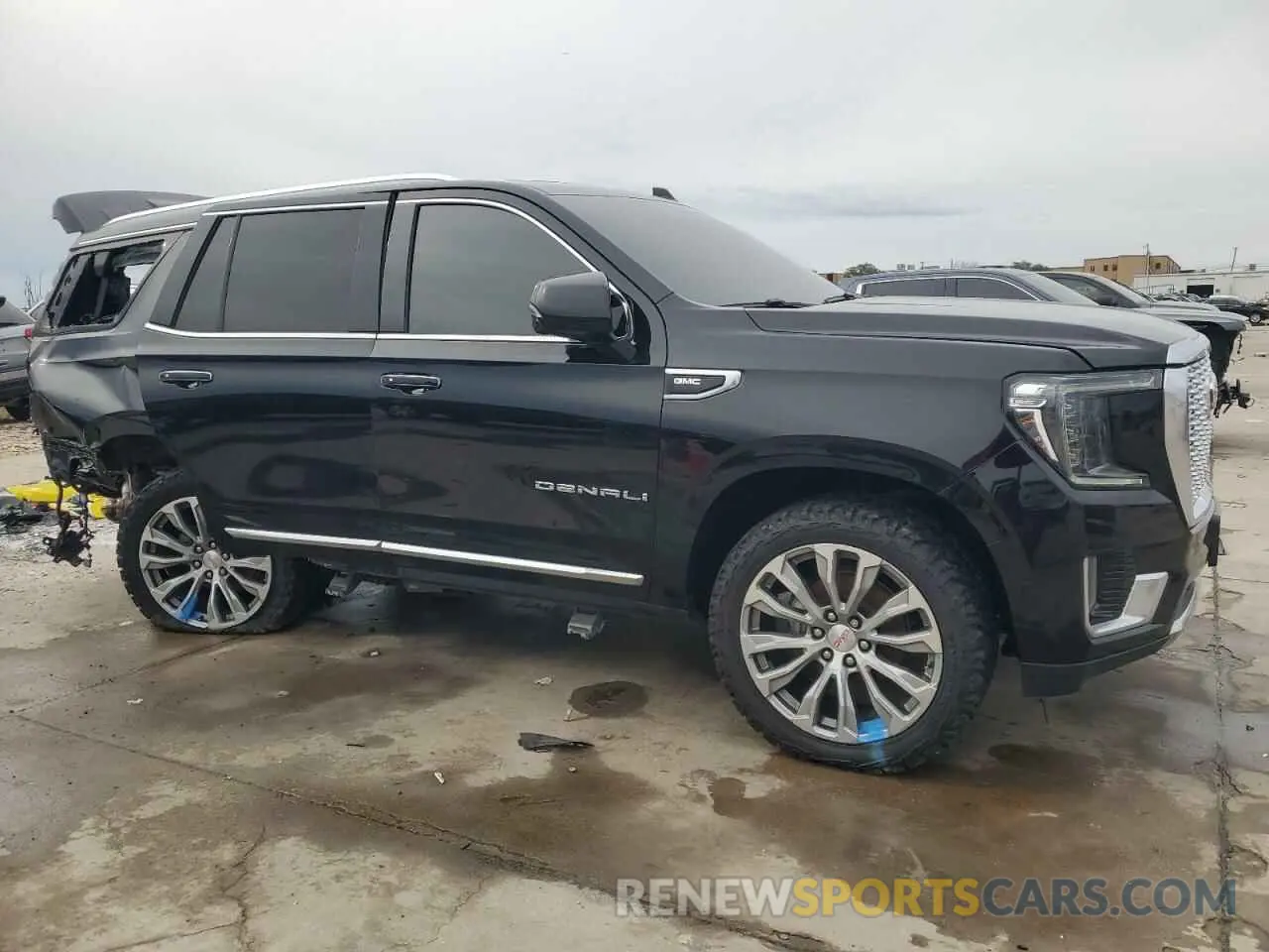 4 fotografías del automóvil dañado 1GKS2DKL0MR149581 GMC YUKON 2021
