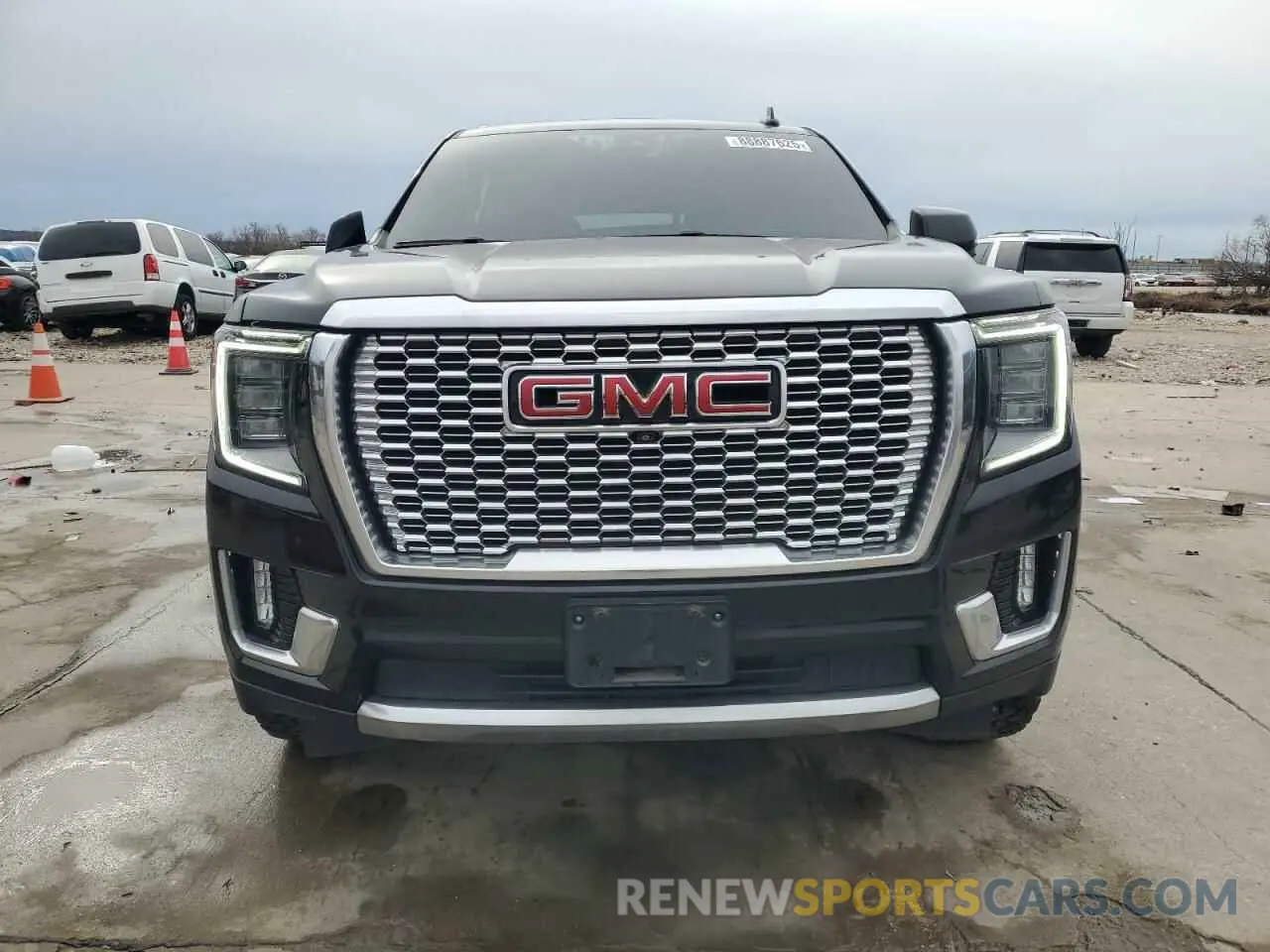 5 fotografías del automóvil dañado 1GKS2DKL0MR149581 GMC YUKON 2021