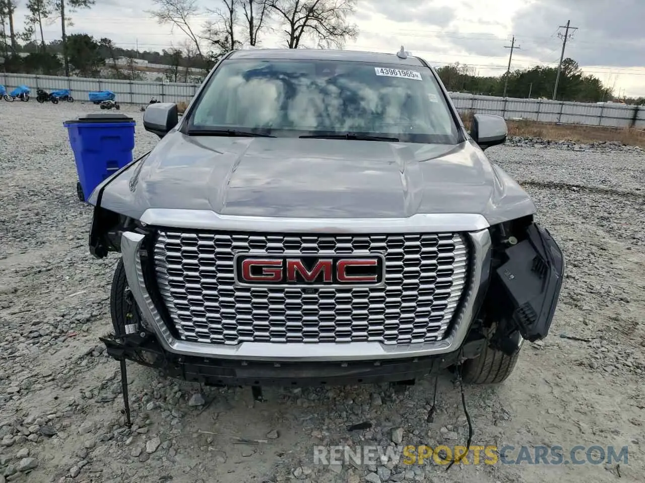 5 fotografías del automóvil dañado 1GKS2DKL0MR430702 GMC YUKON 2021