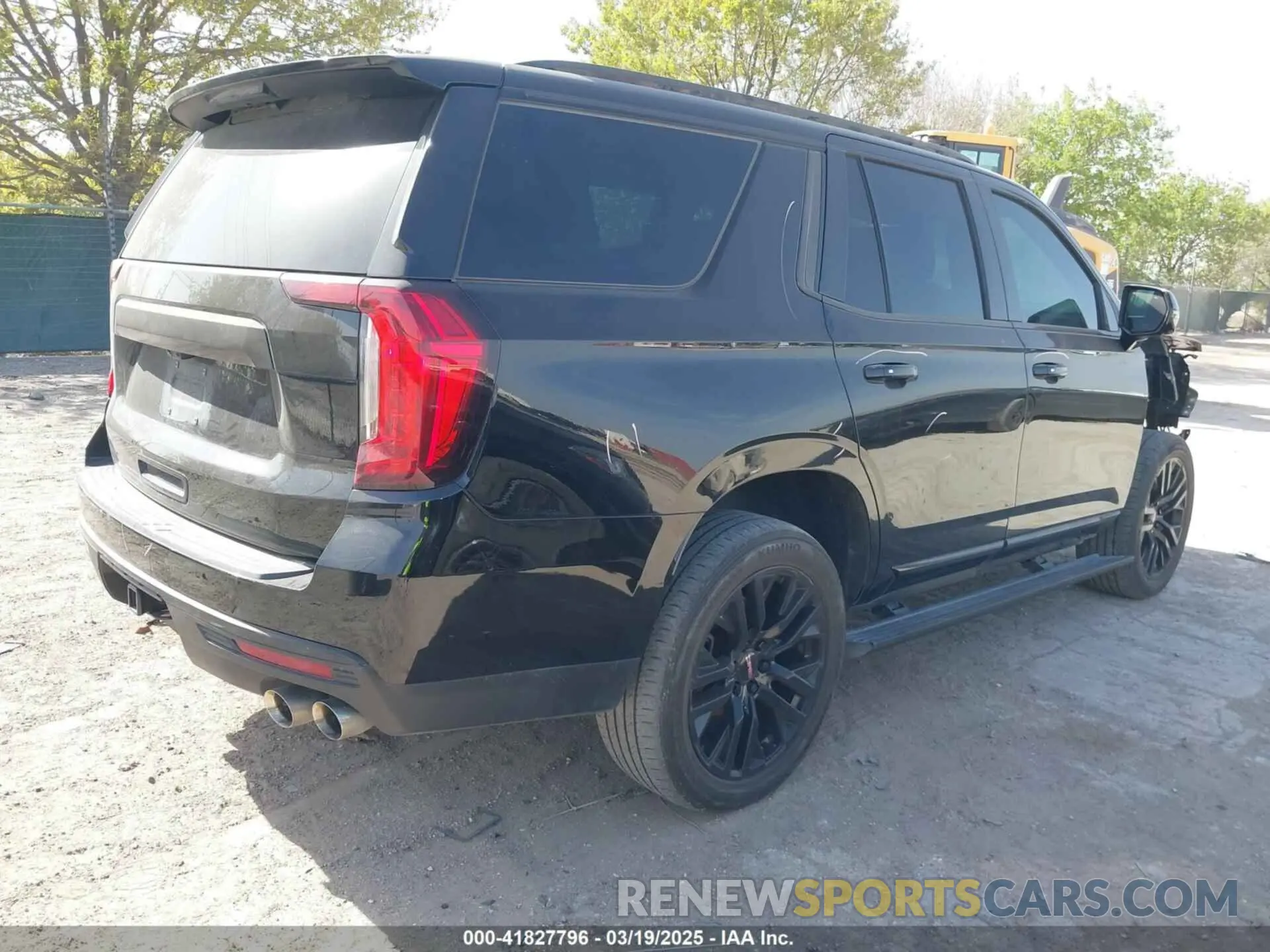4 fotografías del automóvil dañado 1GKS2DKL1MR202269 GMC YUKON 2021