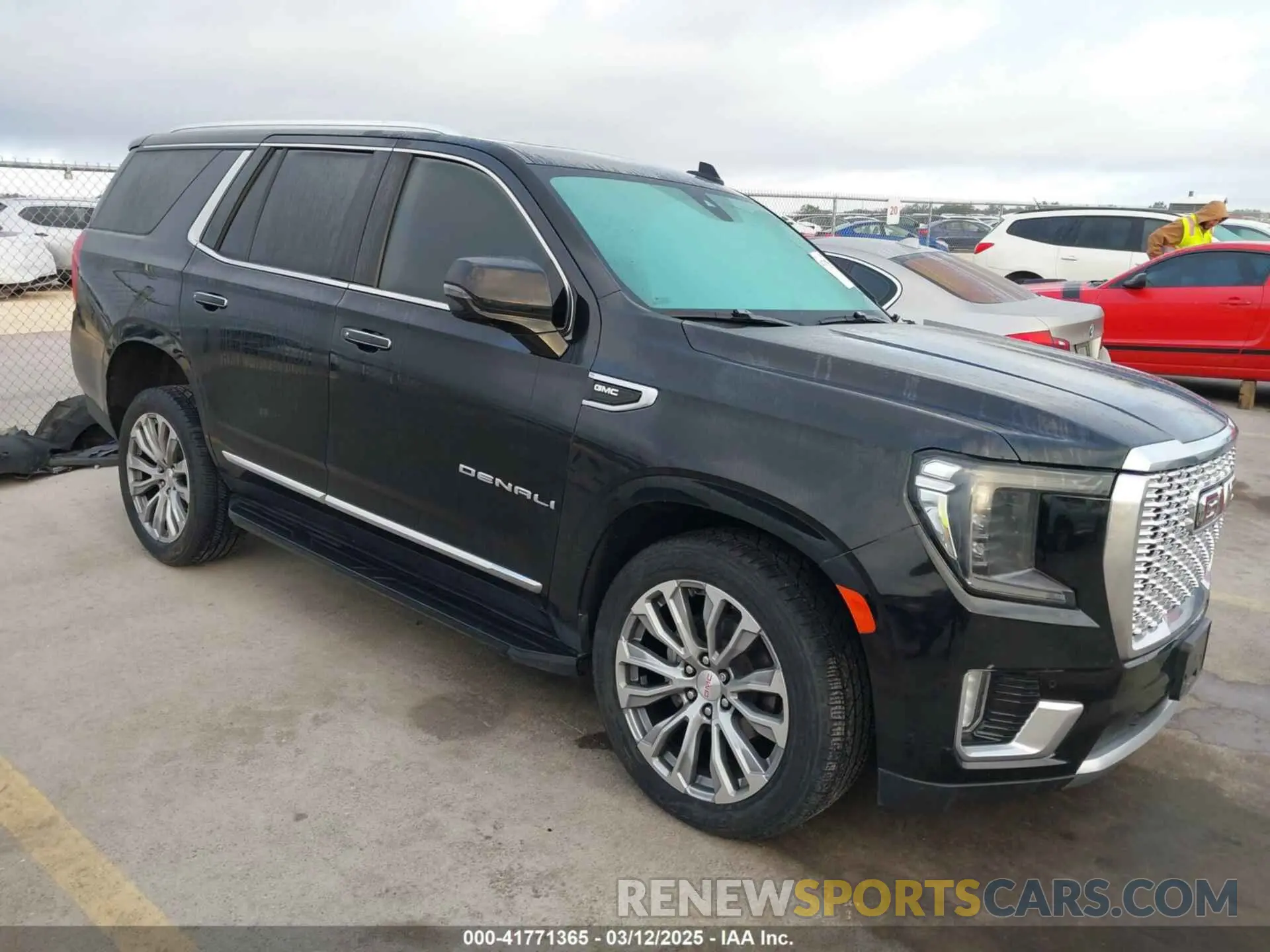 1 fotografías del automóvil dañado 1GKS2DKL3MR308321 GMC YUKON 2021