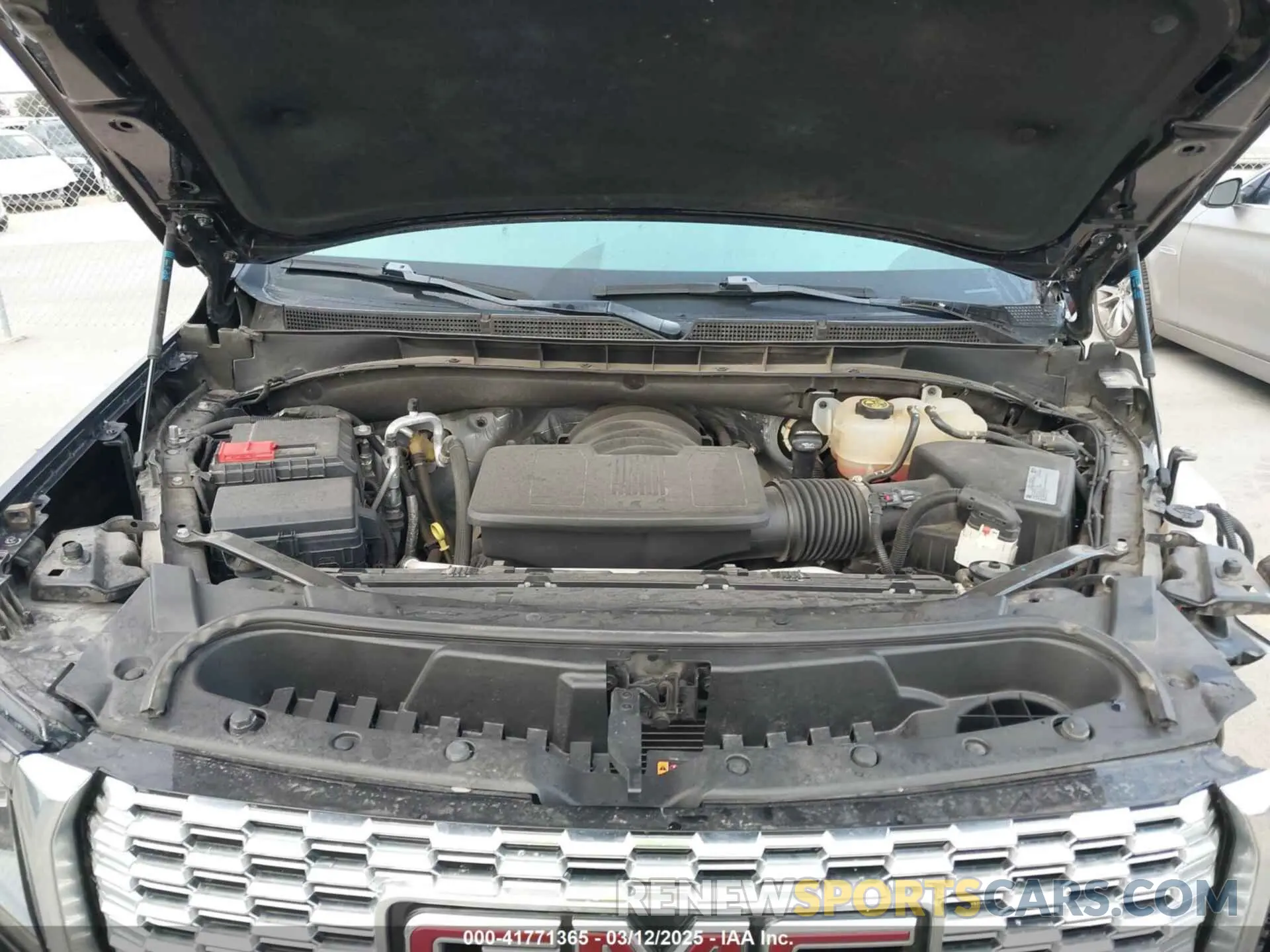 10 fotografías del automóvil dañado 1GKS2DKL3MR308321 GMC YUKON 2021