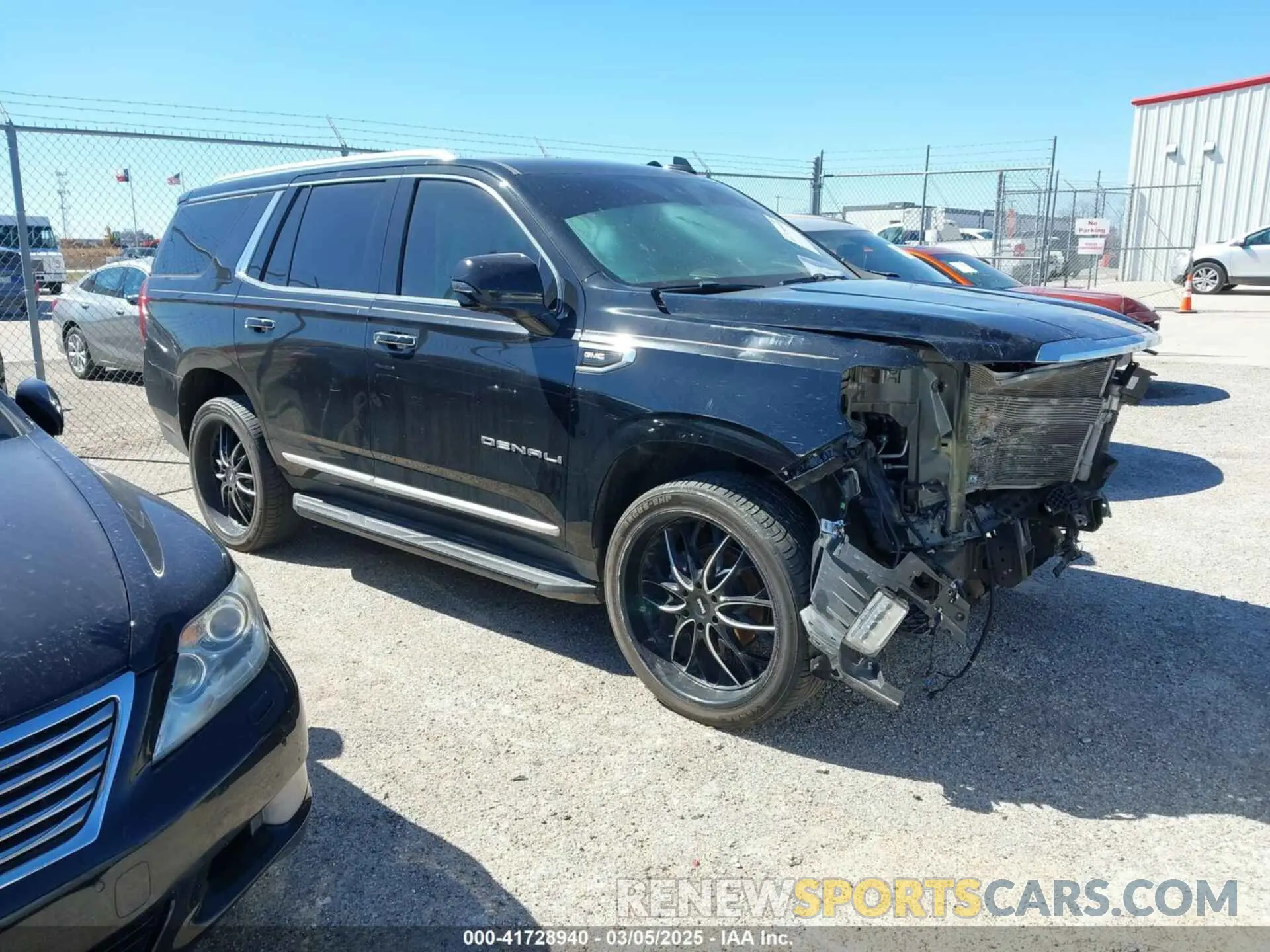 1 fotografías del automóvil dañado 1GKS2DKL3MR409536 GMC YUKON 2021