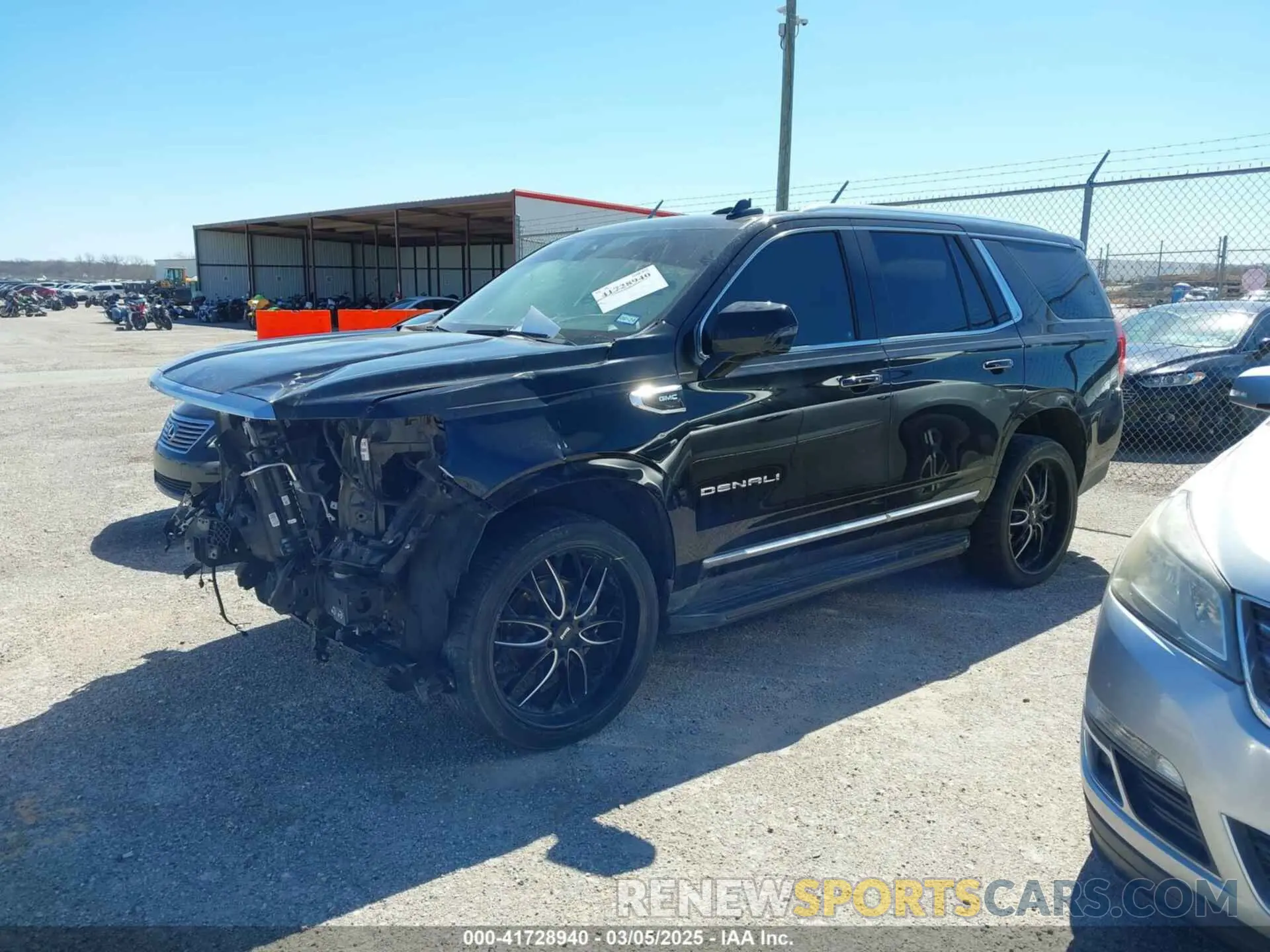 2 fotografías del automóvil dañado 1GKS2DKL3MR409536 GMC YUKON 2021