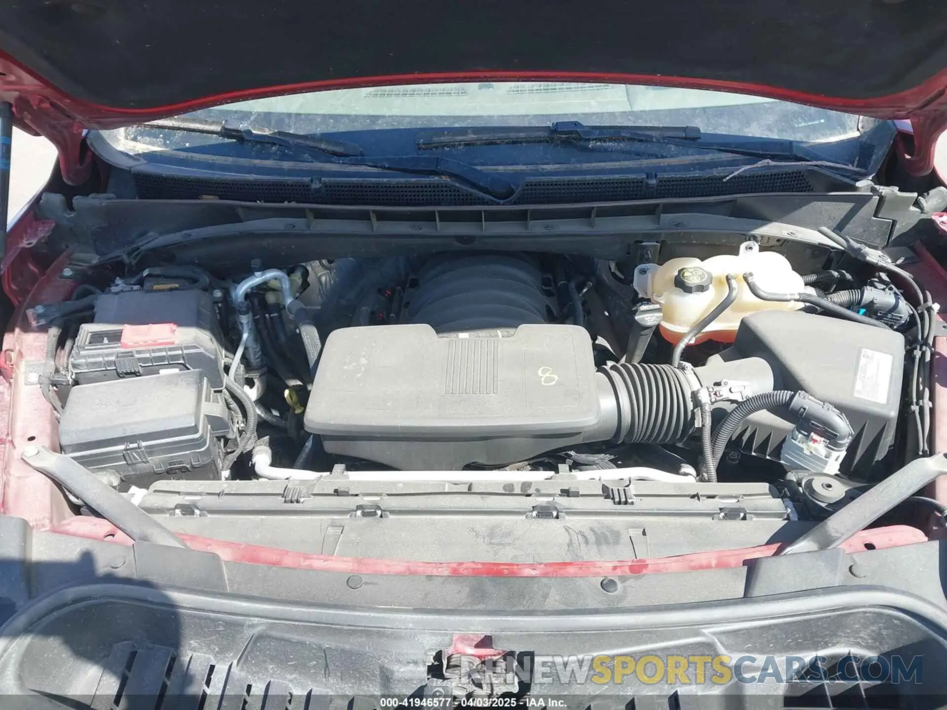 10 fotografías del automóvil dañado 1GKS2DKL4MR333308 GMC YUKON 2021