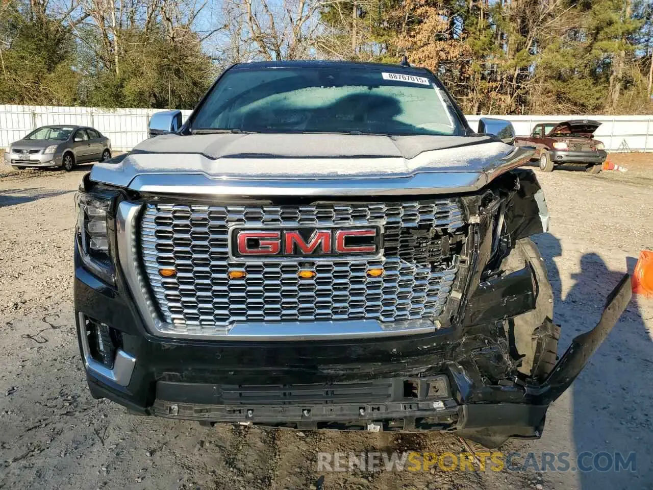 5 fotografías del automóvil dañado 1GKS2DKL5MR171592 GMC YUKON 2021