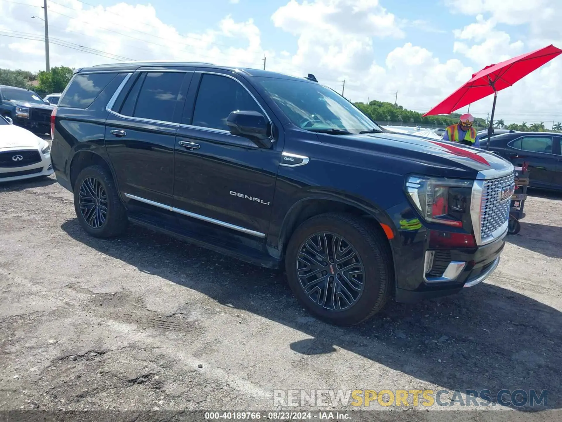 1 fotografías del automóvil dañado 1GKS2DKL7MR471280 GMC YUKON 2021