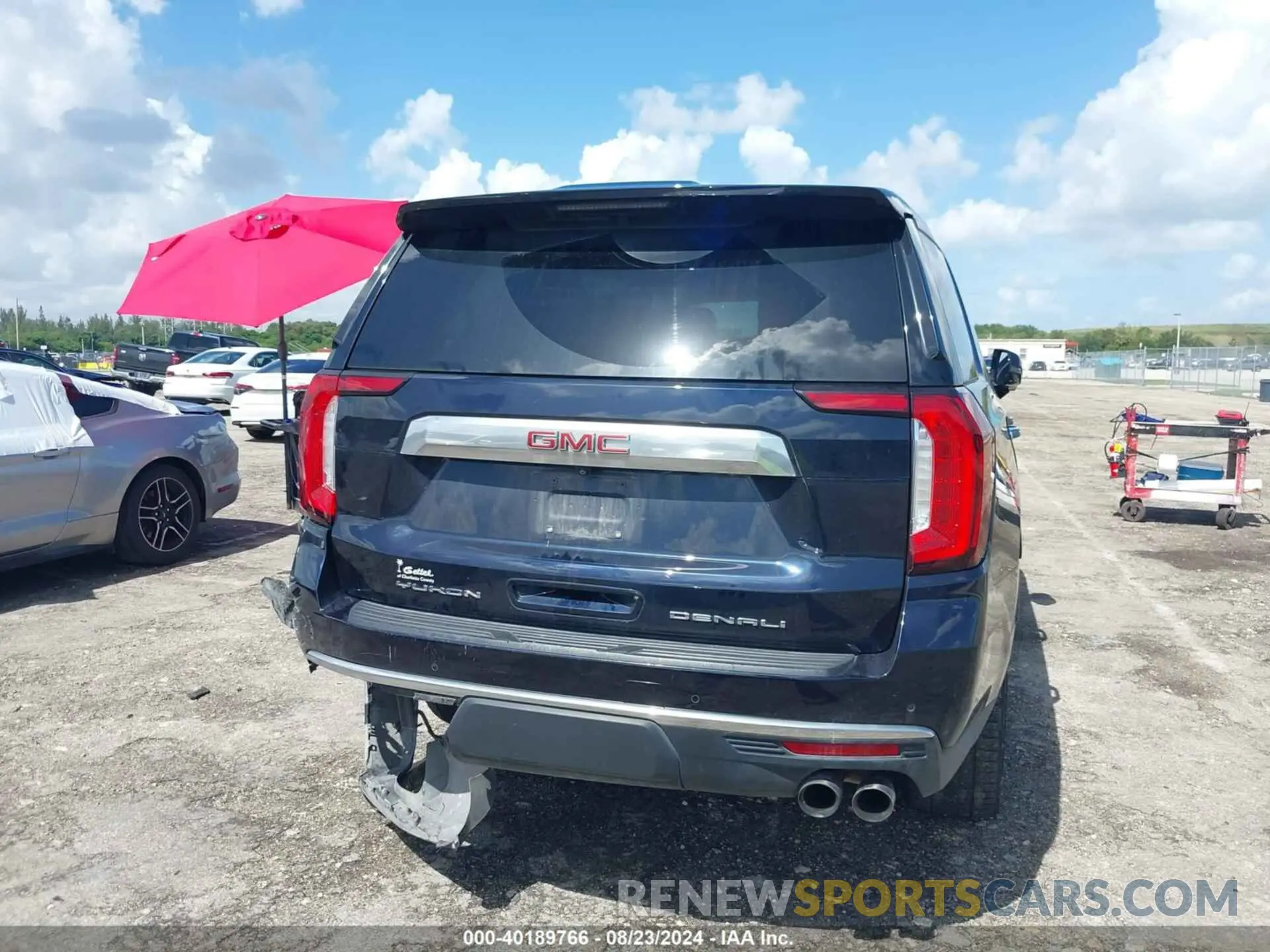 16 fotografías del automóvil dañado 1GKS2DKL7MR471280 GMC YUKON 2021