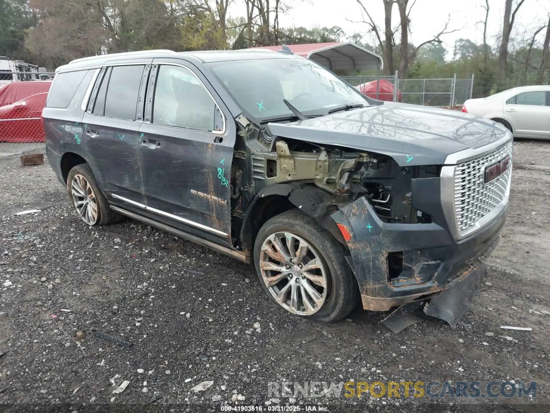 1 fotografías del automóvil dañado 1GKS2DKL8MR382804 GMC YUKON 2021