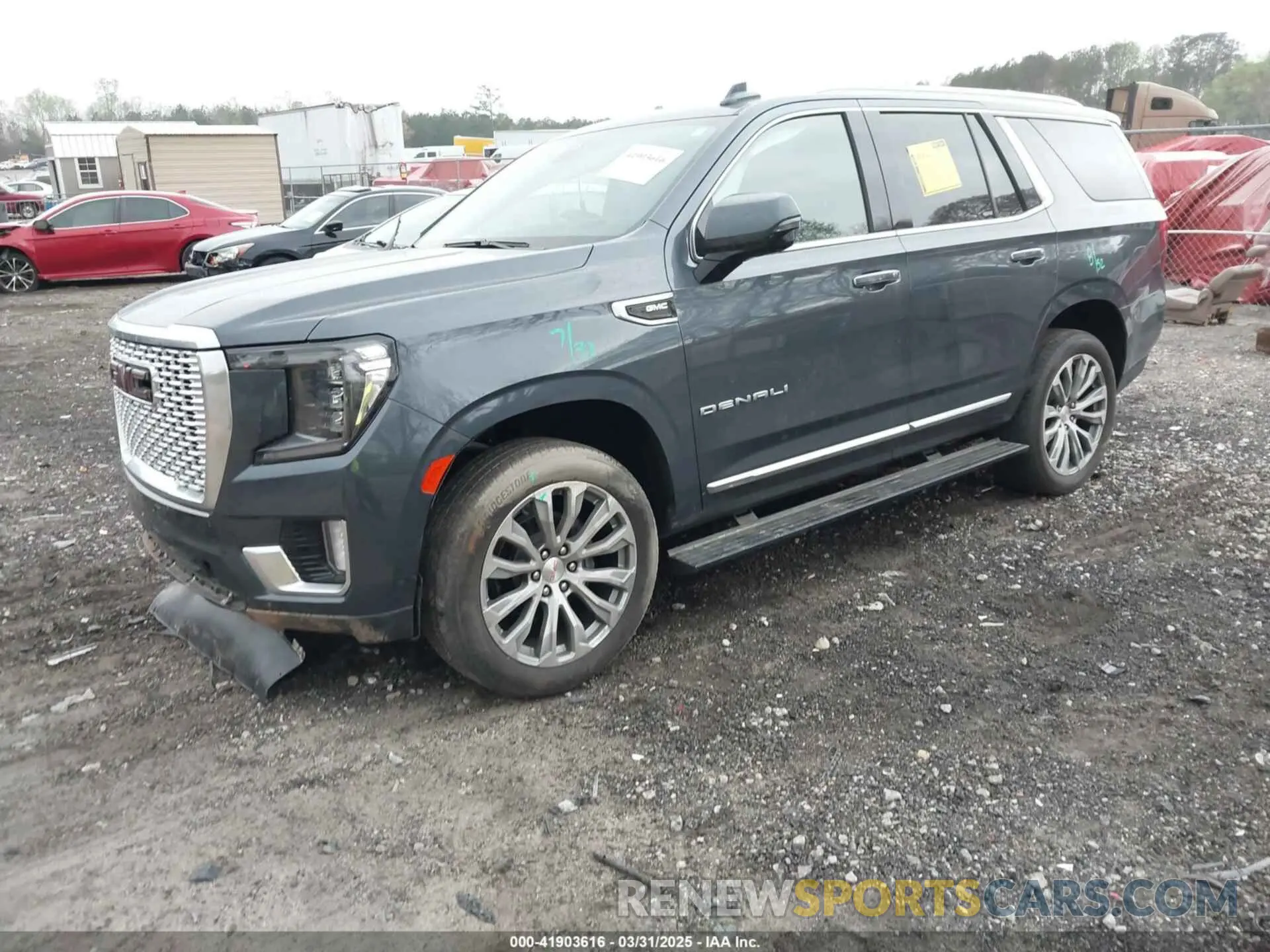 2 fotografías del automóvil dañado 1GKS2DKL8MR382804 GMC YUKON 2021