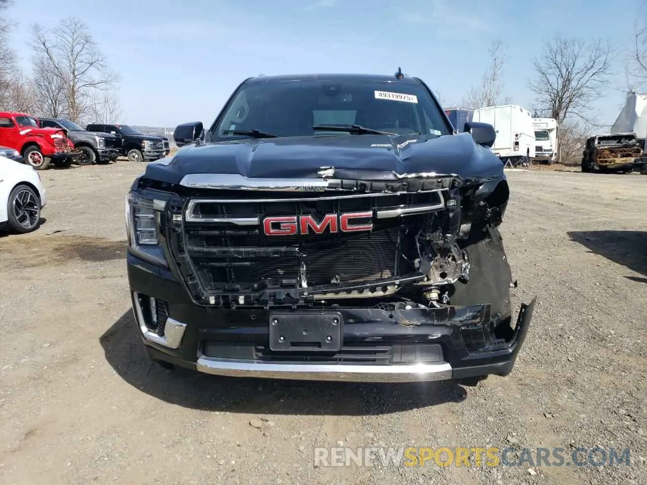 5 fotografías del automóvil dañado 1GKS2GKD6MR358429 GMC YUKON 2021