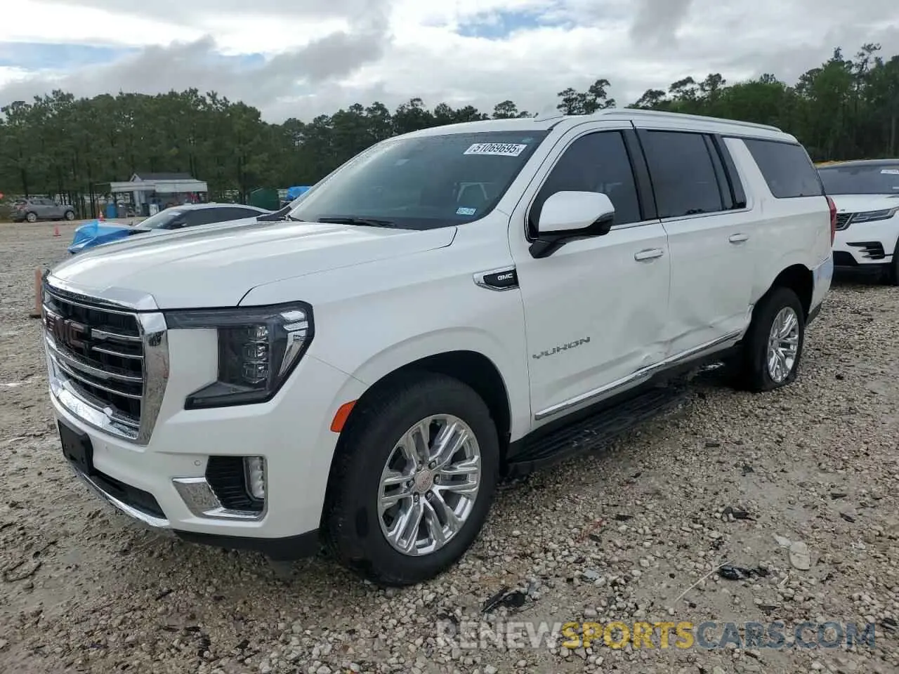 1 fotografías del automóvil dañado 1GKS2GKD6MR429631 GMC YUKON 2021