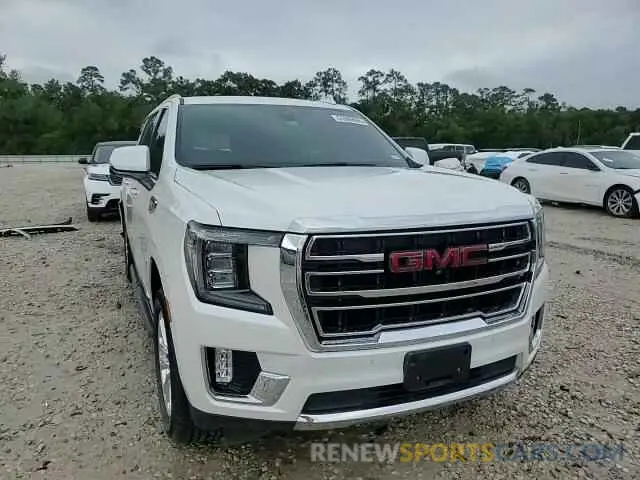 15 fotografías del automóvil dañado 1GKS2GKD6MR429631 GMC YUKON 2021