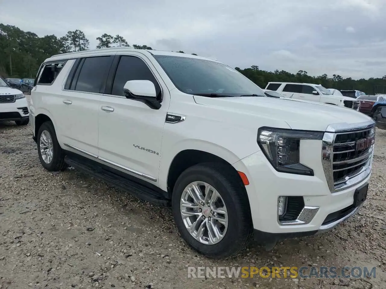 4 fotografías del automóvil dañado 1GKS2GKD6MR429631 GMC YUKON 2021