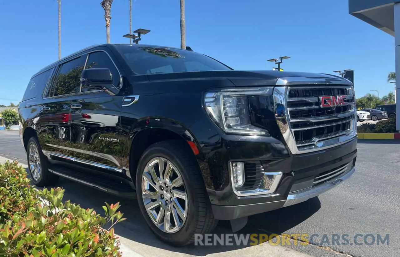 1 fotografías del automóvil dañado 1GKS2GKT9MR448777 GMC YUKON 2021