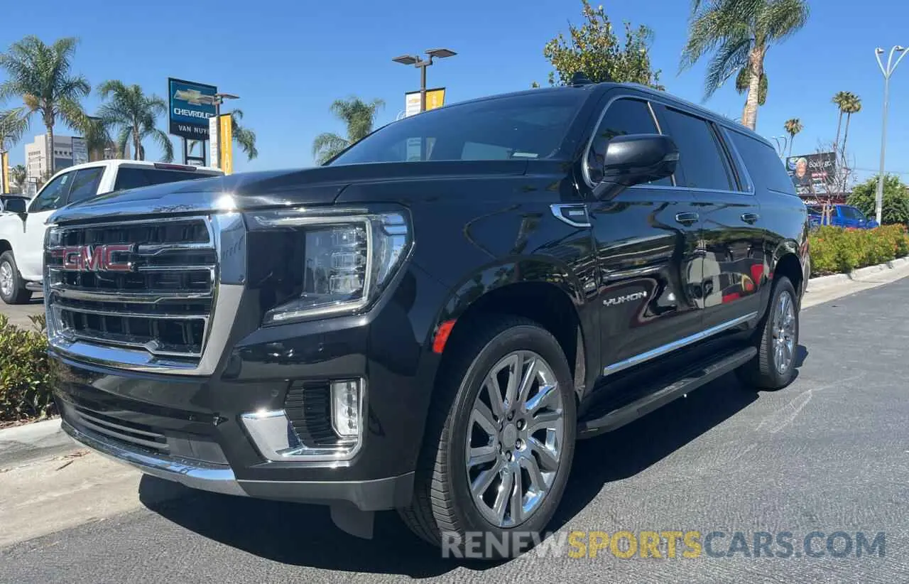 2 fotografías del automóvil dañado 1GKS2GKT9MR448777 GMC YUKON 2021