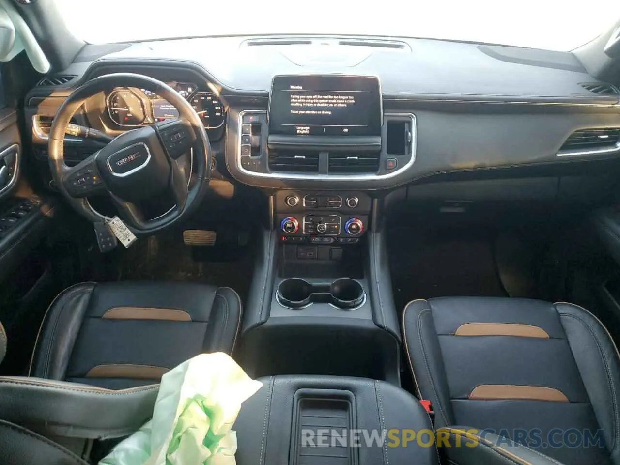 8 fotografías del automóvil dañado 1GKS2HKD3MR408869 GMC YUKON 2021