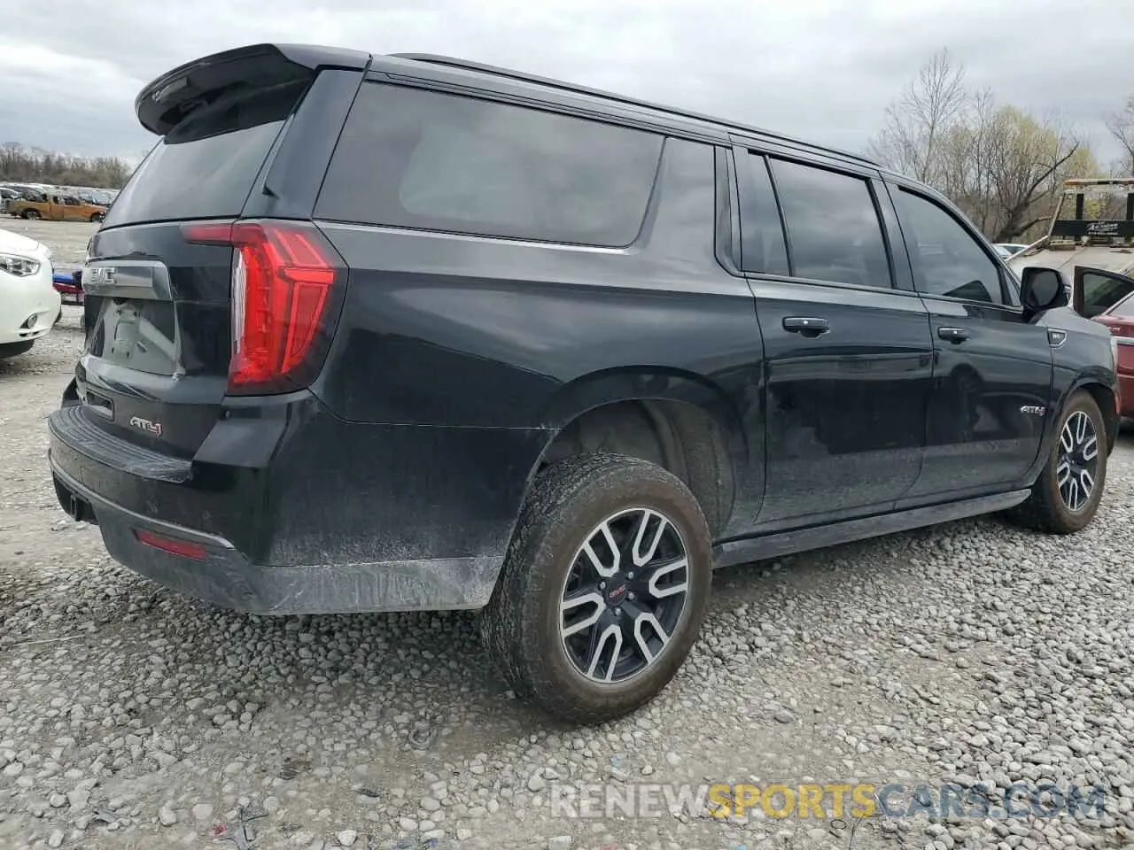 3 fotografías del automóvil dañado 1GKS2HKD4MR182258 GMC YUKON 2021