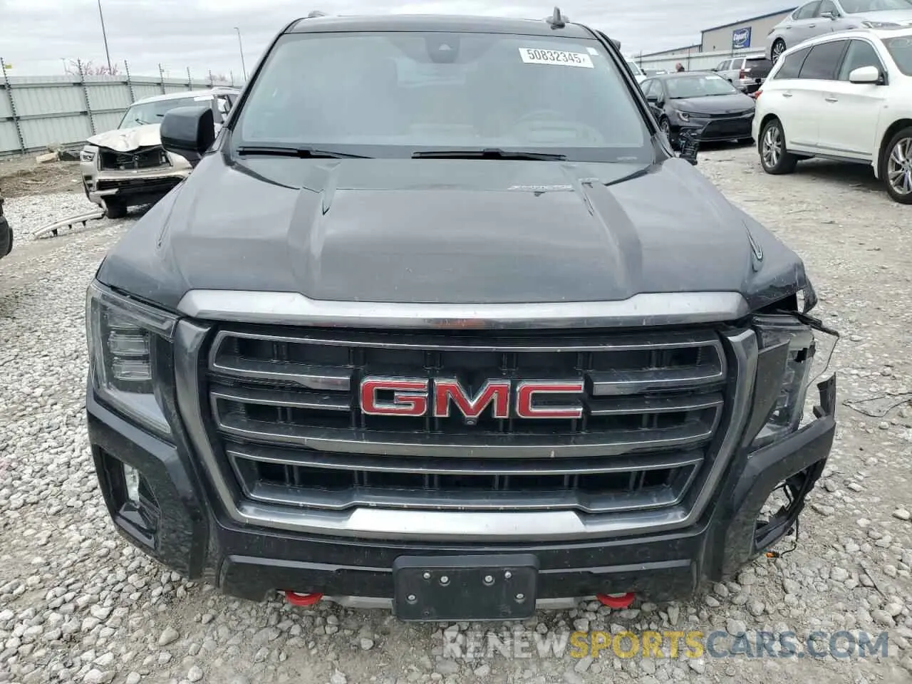 5 fotografías del automóvil dañado 1GKS2HKD4MR182258 GMC YUKON 2021