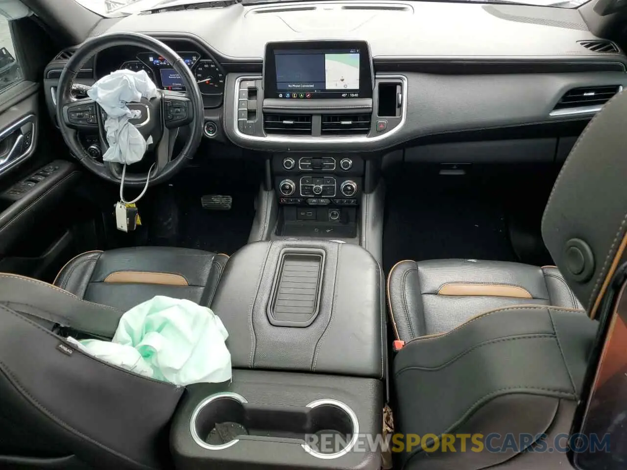 8 fotografías del automóvil dañado 1GKS2HKD4MR182258 GMC YUKON 2021