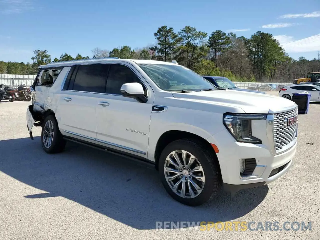 4 fotografías del automóvil dañado 1GKS2JKL0MR156903 GMC YUKON 2021