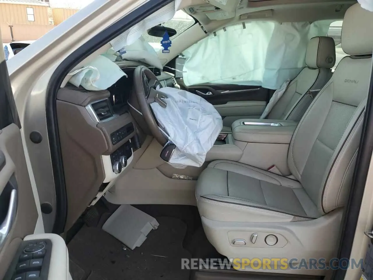 7 fotografías del automóvil dañado 1GKS2JKL1MR206370 GMC YUKON 2021
