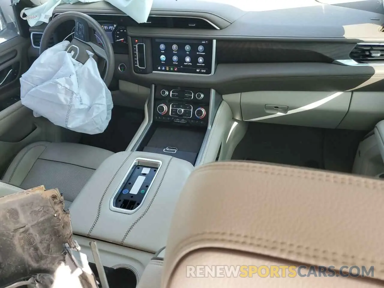 8 fotografías del automóvil dañado 1GKS2JKL1MR206370 GMC YUKON 2021