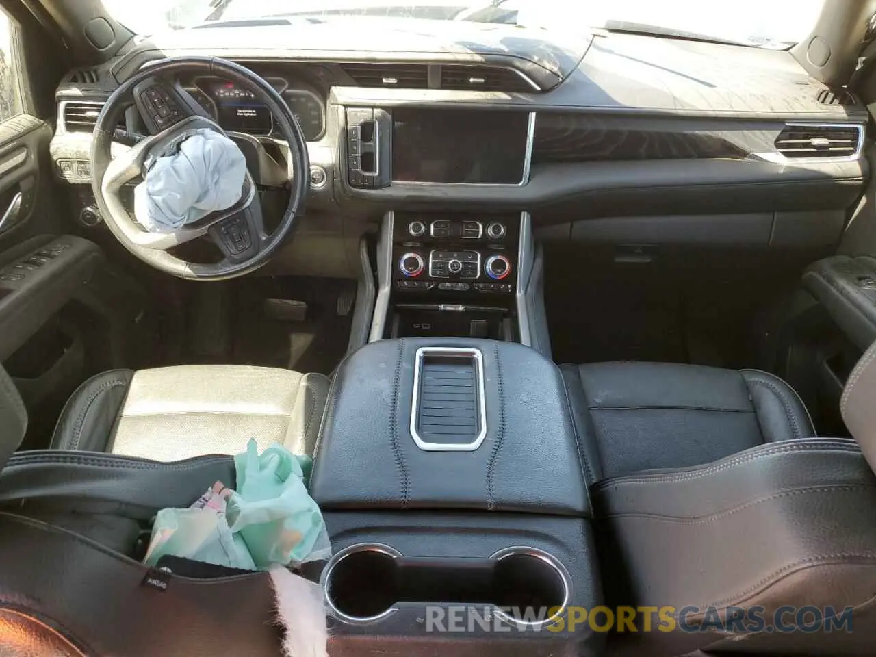 8 fotografías del automóvil dañado 1GKS2JKL1MR290903 GMC YUKON 2021