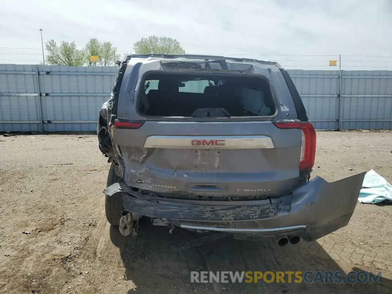 6 fotografías del automóvil dañado 1GKS2JKL1MR364241 GMC YUKON 2021