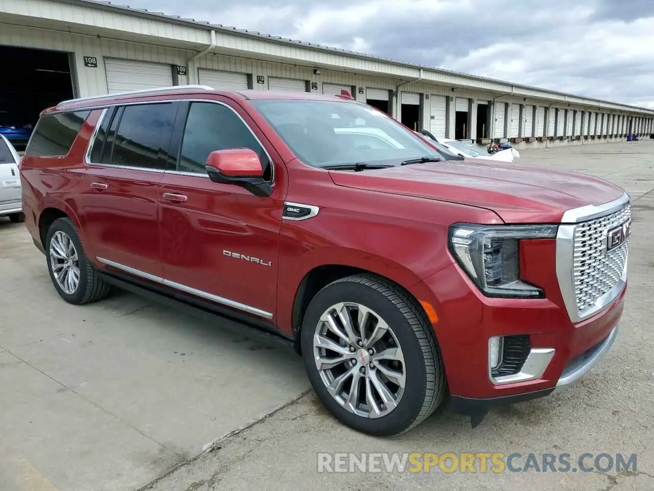4 fotografías del automóvil dañado 1GKS2JKL2MR199414 GMC YUKON 2021