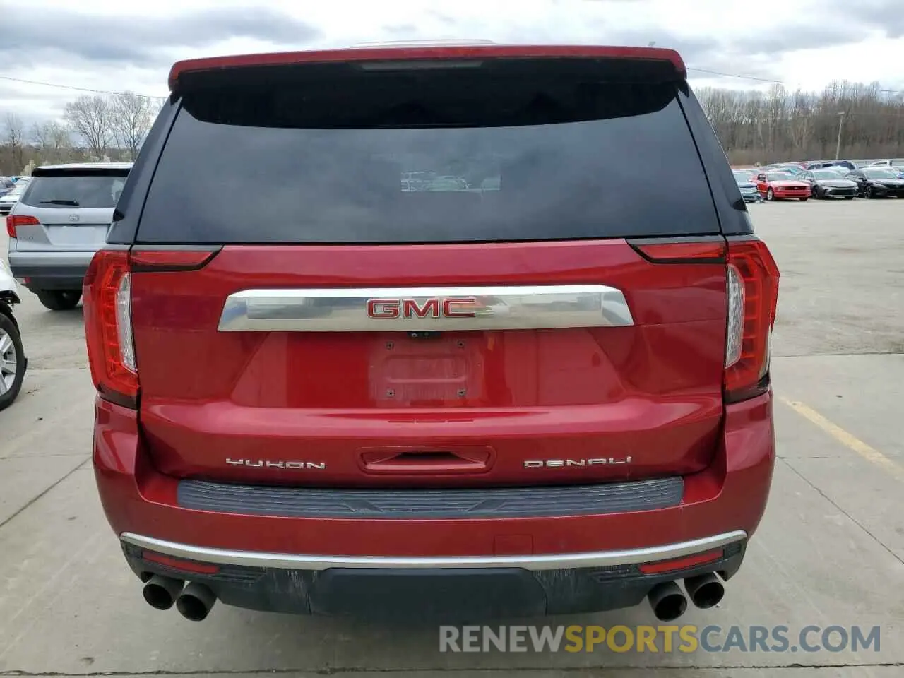 6 fotografías del automóvil dañado 1GKS2JKL2MR199414 GMC YUKON 2021