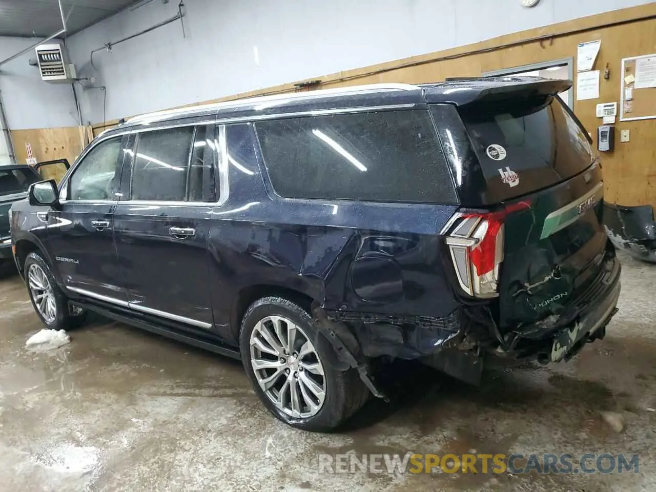 2 fotografías del automóvil dañado 1GKS2JKL3MR259944 GMC YUKON 2021