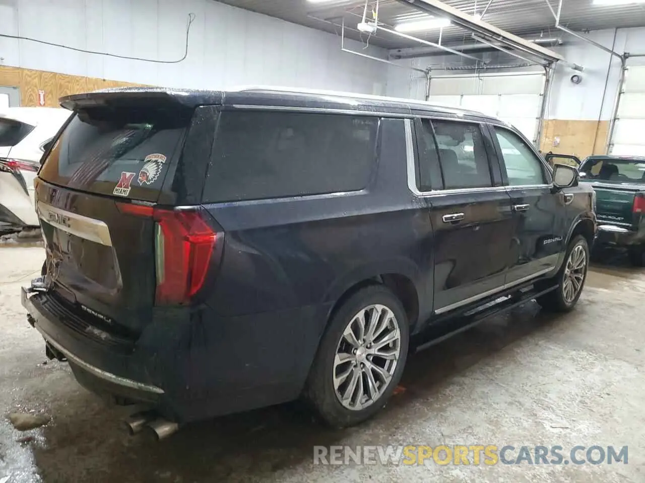 3 fotografías del automóvil dañado 1GKS2JKL3MR259944 GMC YUKON 2021