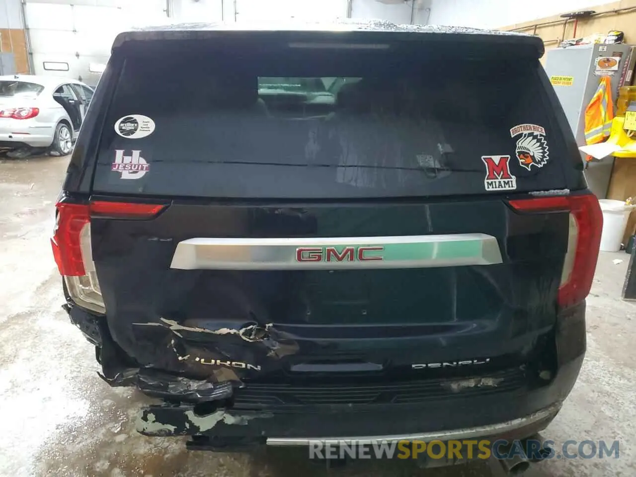 6 fotografías del automóvil dañado 1GKS2JKL3MR259944 GMC YUKON 2021