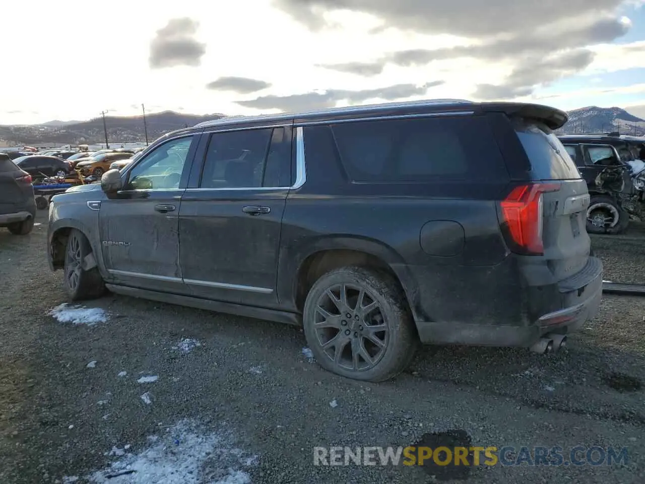 2 fotografías del automóvil dañado 1GKS2JKL4MR233921 GMC YUKON 2021