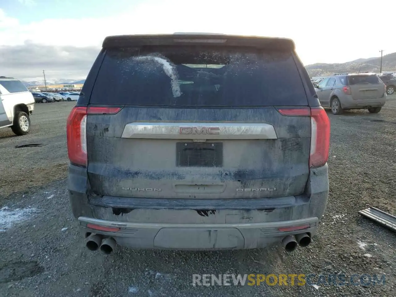 6 fotografías del automóvil dañado 1GKS2JKL4MR233921 GMC YUKON 2021