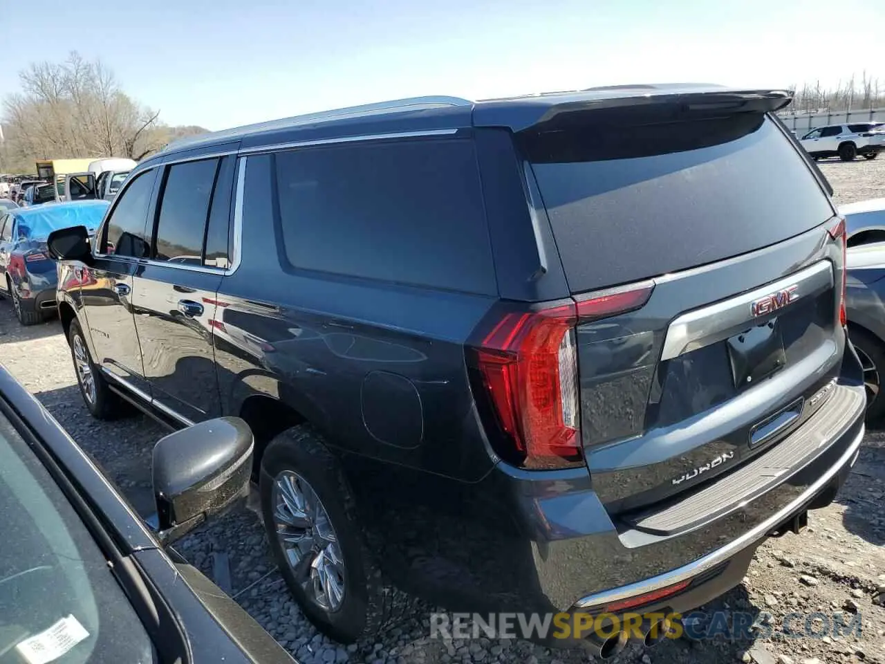 2 fotografías del automóvil dañado 1GKS2JKL4MR409222 GMC YUKON 2021