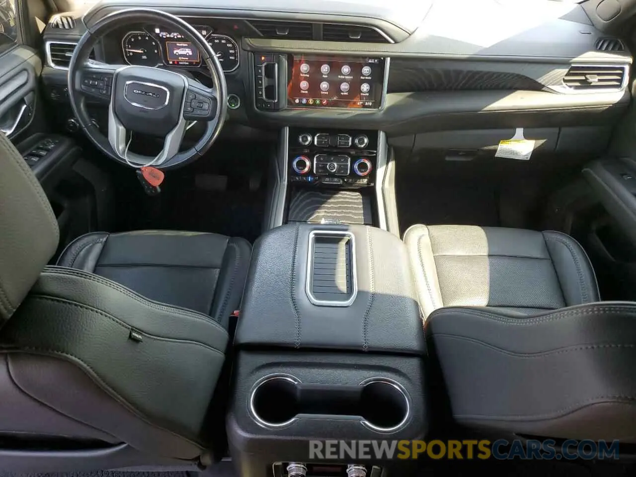 8 fotografías del automóvil dañado 1GKS2JKL4MR409222 GMC YUKON 2021