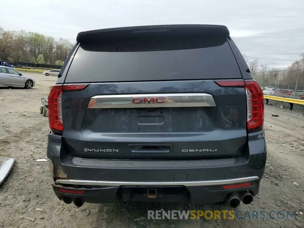 6 fotografías del automóvil dañado 1GKS2JKL5MR222488 GMC YUKON 2021