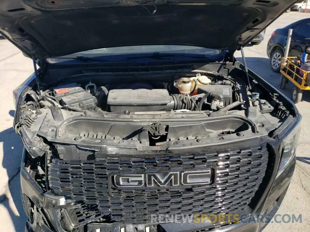 12 fotografías del automóvil dañado 1GKS2JKL5MR381611 GMC YUKON 2021