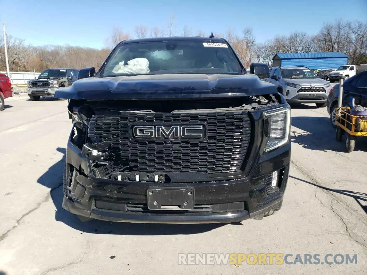 5 fotografías del automóvil dañado 1GKS2JKL5MR381611 GMC YUKON 2021