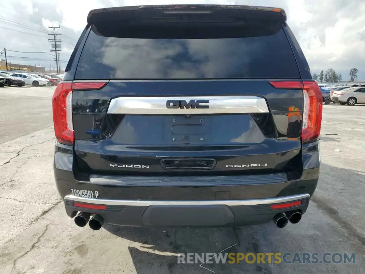 6 fotografías del automóvil dañado 1GKS2JKL7MR217440 GMC YUKON 2021