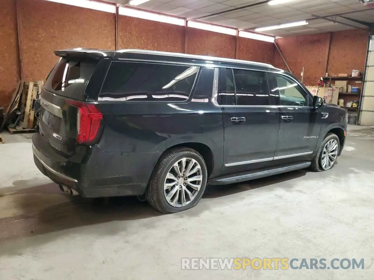3 fotografías del automóvil dañado 1GKS2JKL7MR460939 GMC YUKON 2021