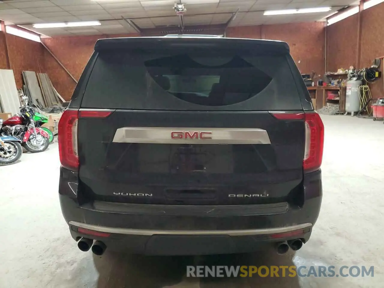 6 fotografías del automóvil dañado 1GKS2JKL7MR460939 GMC YUKON 2021