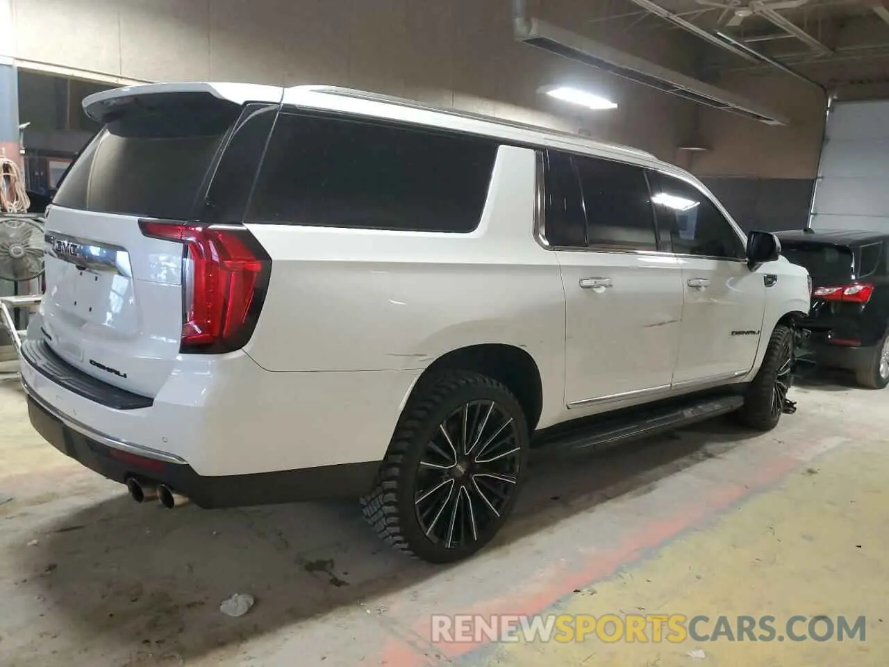 3 fotografías del automóvil dañado 1GKS2JKL8MR434043 GMC YUKON 2021
