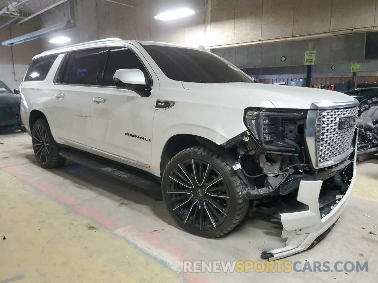 4 fotografías del automóvil dañado 1GKS2JKL8MR434043 GMC YUKON 2021