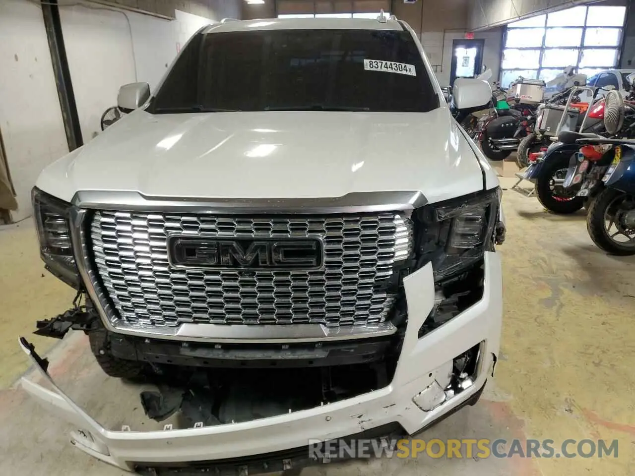 5 fotografías del automóvil dañado 1GKS2JKL8MR434043 GMC YUKON 2021